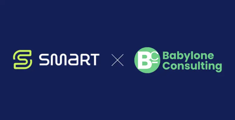 logo SMART et Babylone Consulting