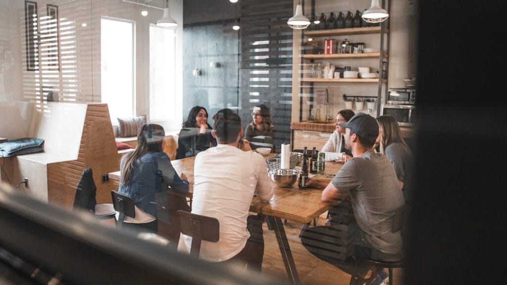 Photo Collaborative workspace