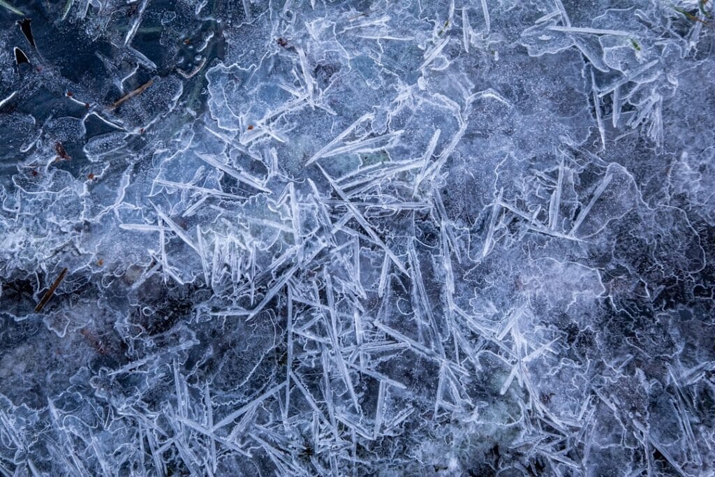 Photo Ice shards