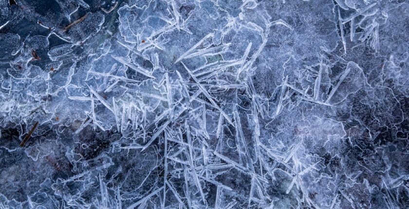 Photo Ice shards