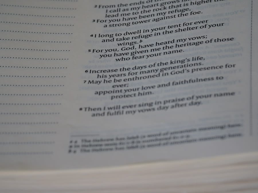 Checklist document
