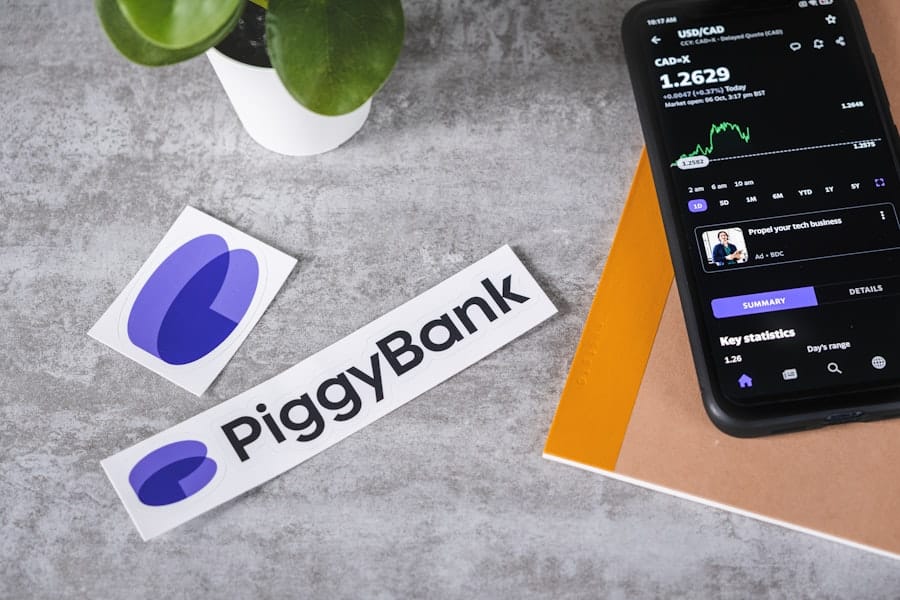 Photo Digital banking interface
