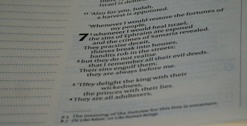 Photo Checklist document