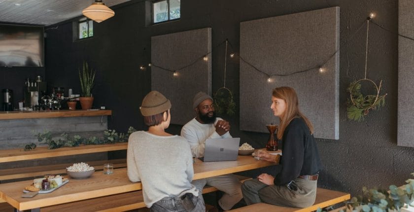 Photo Customer interaction