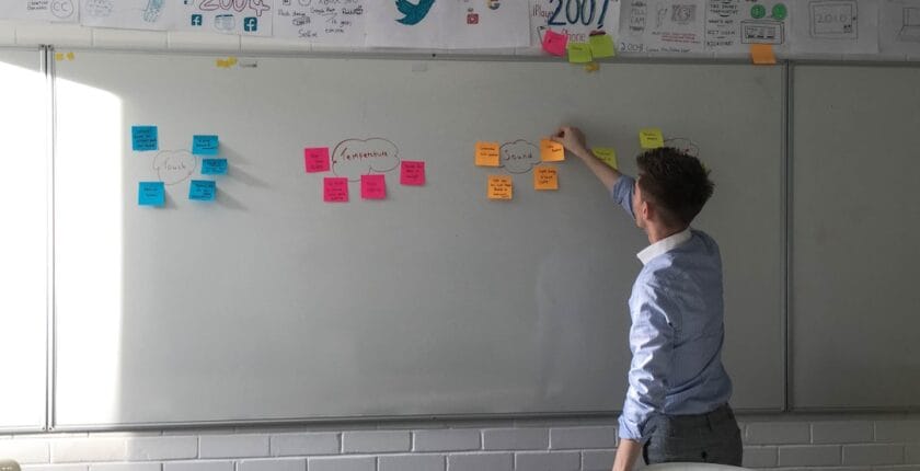 Photo Sales strategy board