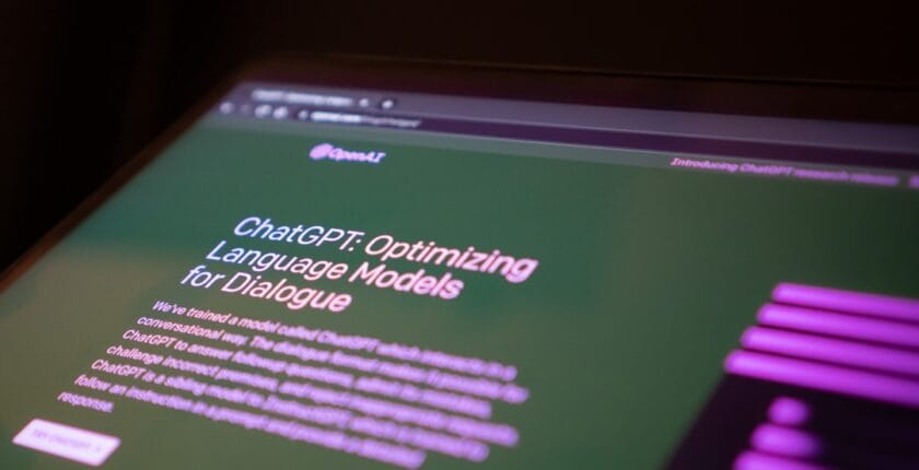 Photo Chatbot interface