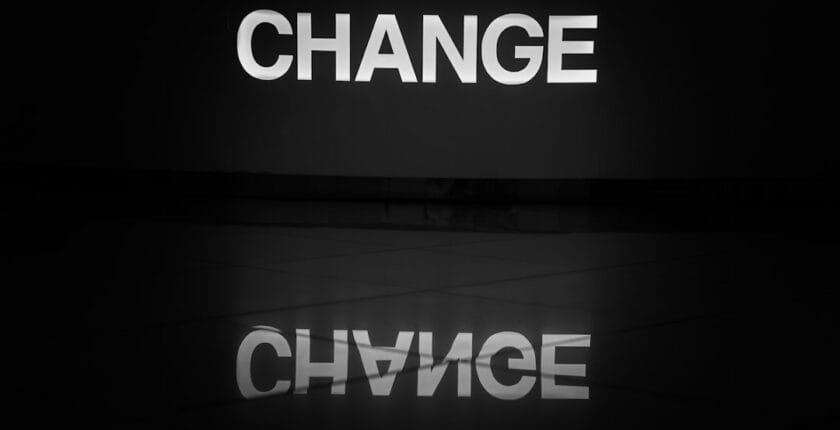 Photo change management AI insurance teams