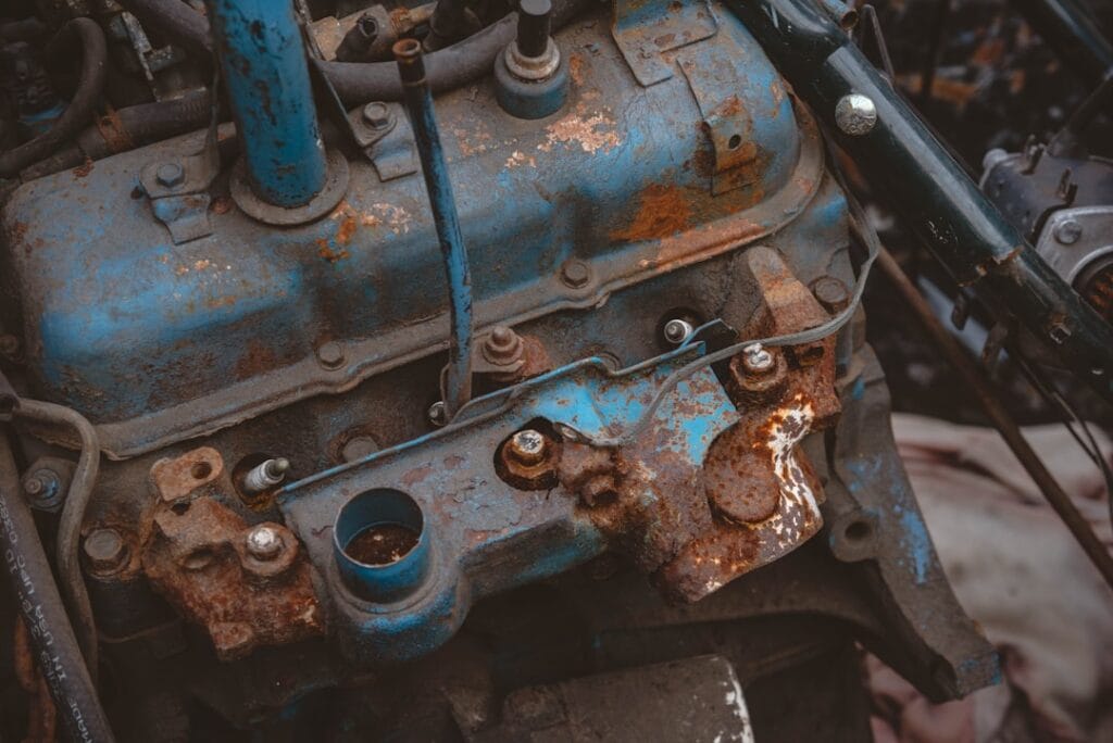 Photo reclaimed auto parts