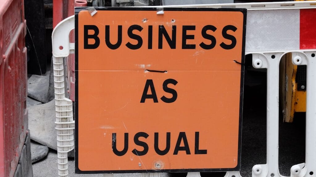 Photo Business interruption