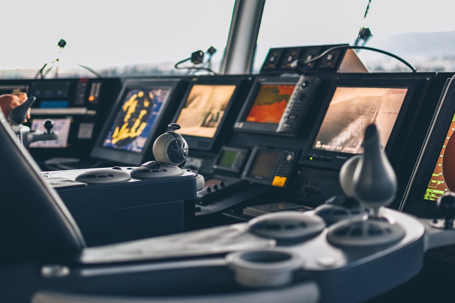 Photo digitalize commercial pilotage