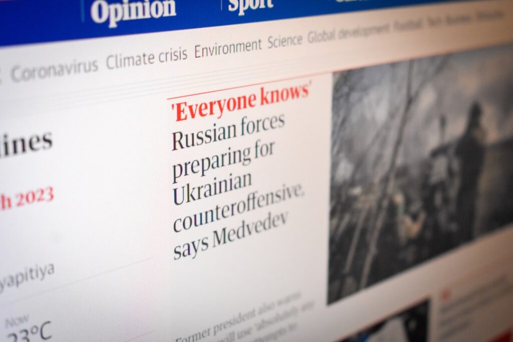 Photo reporting climat
