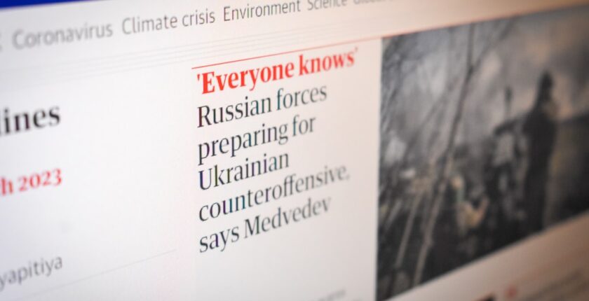 Photo reporting climat