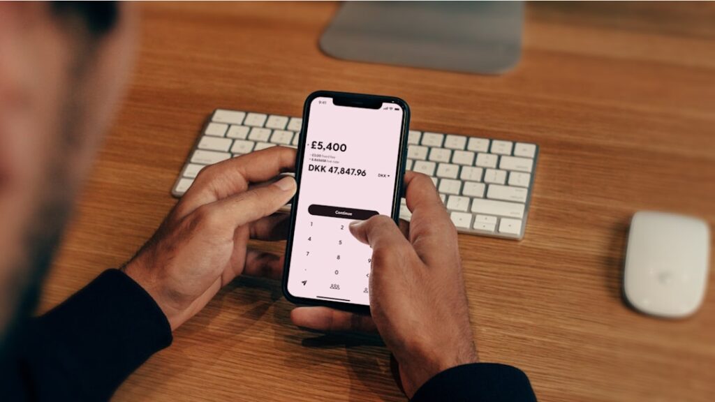 Photo mobile banking
